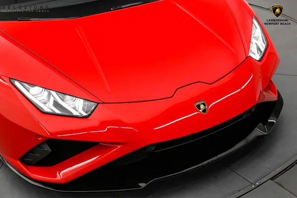 2021 Lamborghini Huracan for sale, exterior, Rosso Mars Metallic