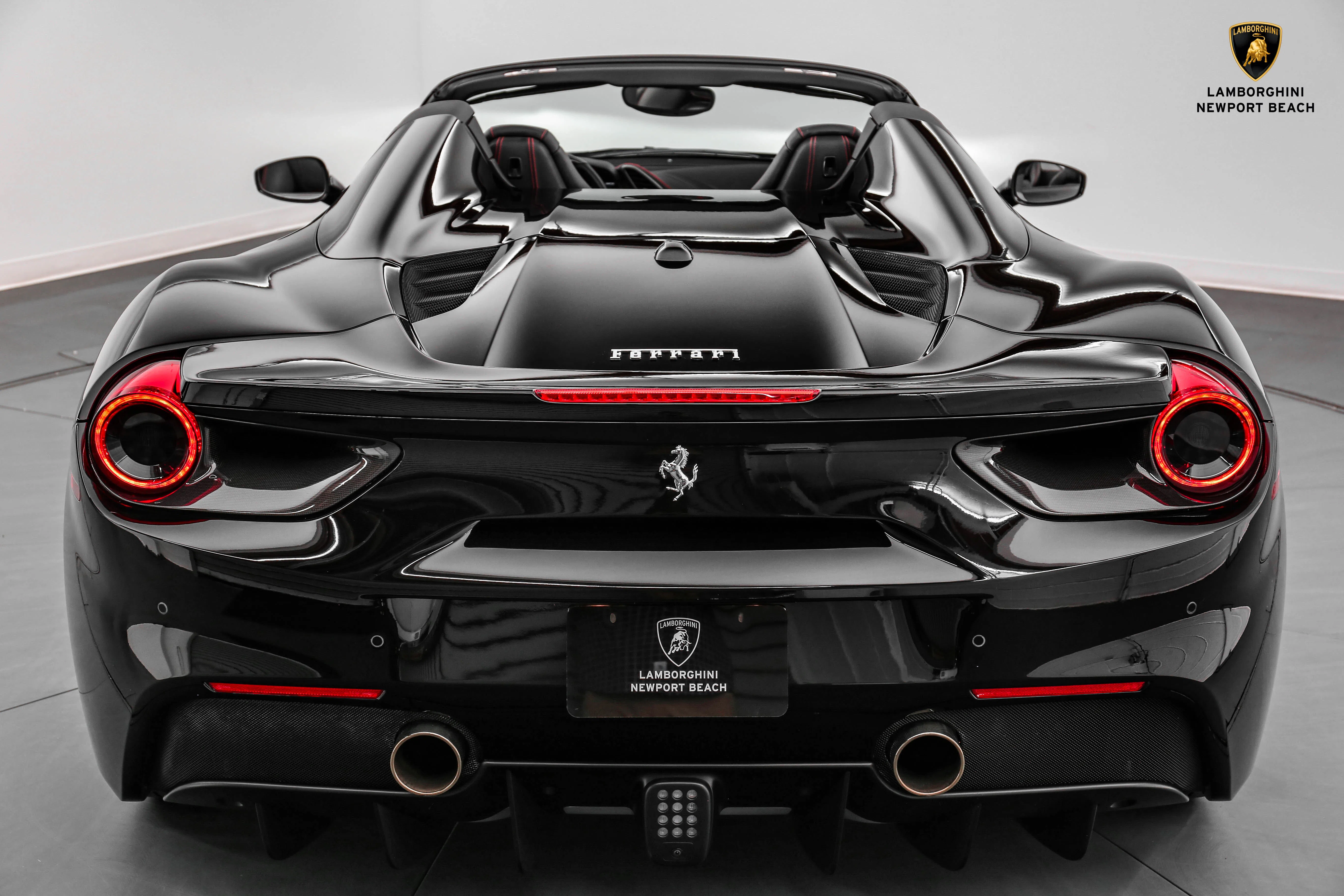 2019 Ferrari 488 Spider for sale, exterior, Nero