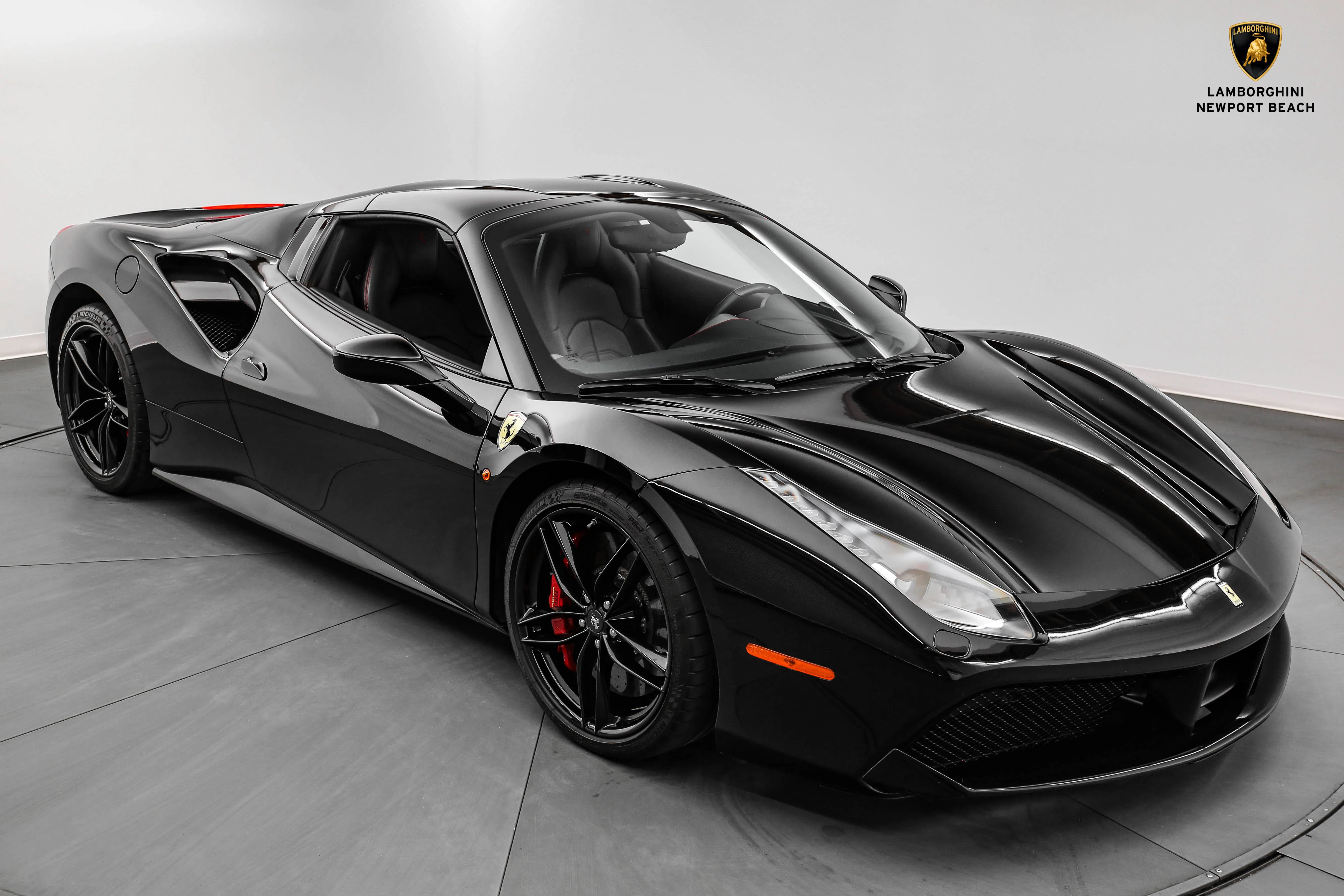 2019 Ferrari 488 Spider for sale, exterior, Nero