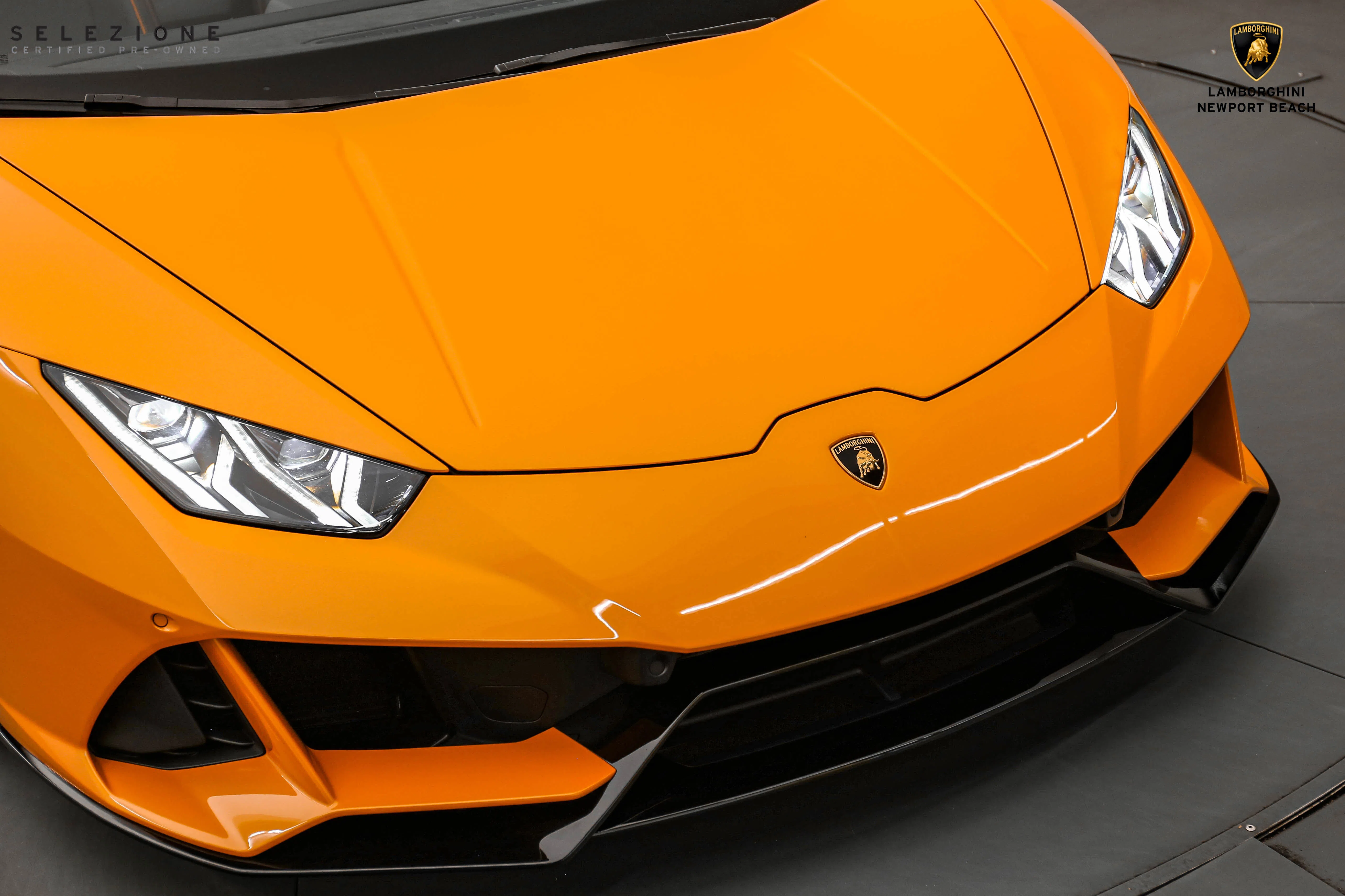 2020 Lamborghini Huracan EVO Spyder for sale, exterior, Arancio Borealis Pearl