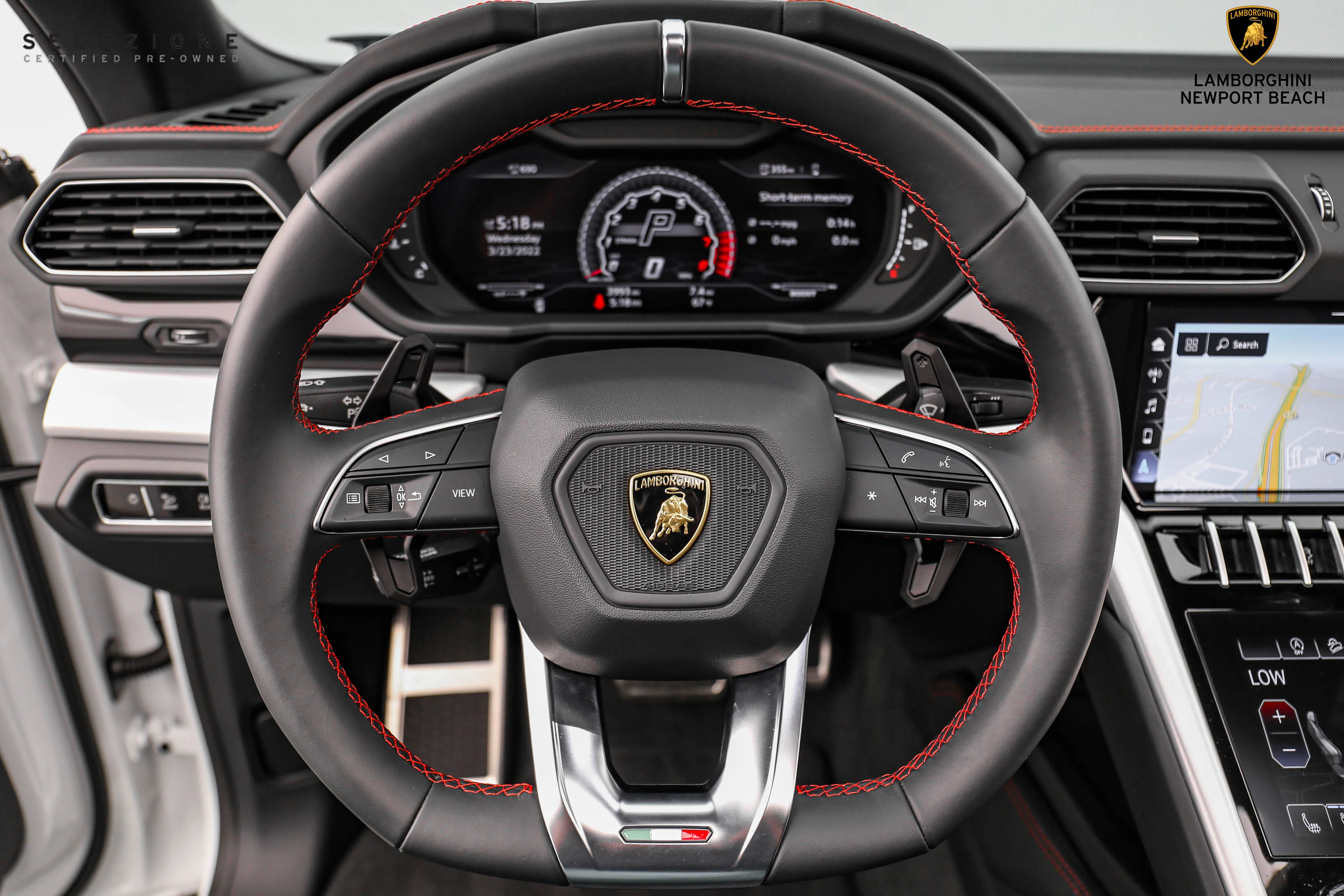 2021 Lamborghini Urus interior, Nero Ade, Full leather