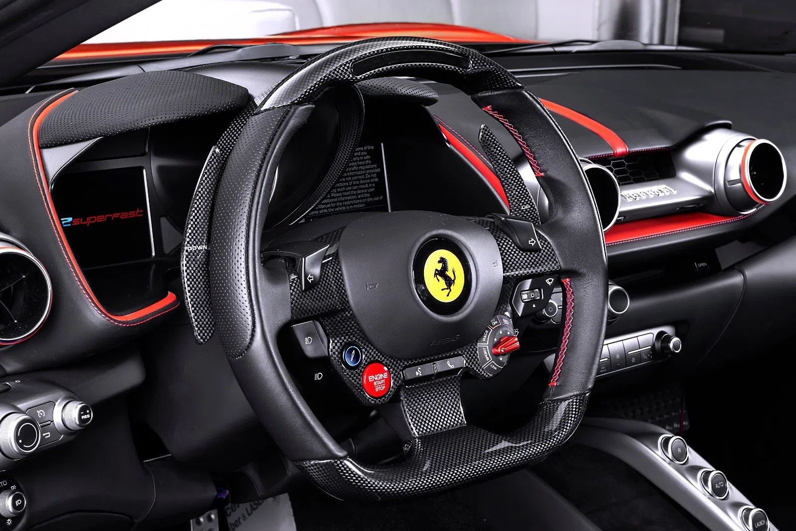 2018 Ferrari 812 Superfast interior