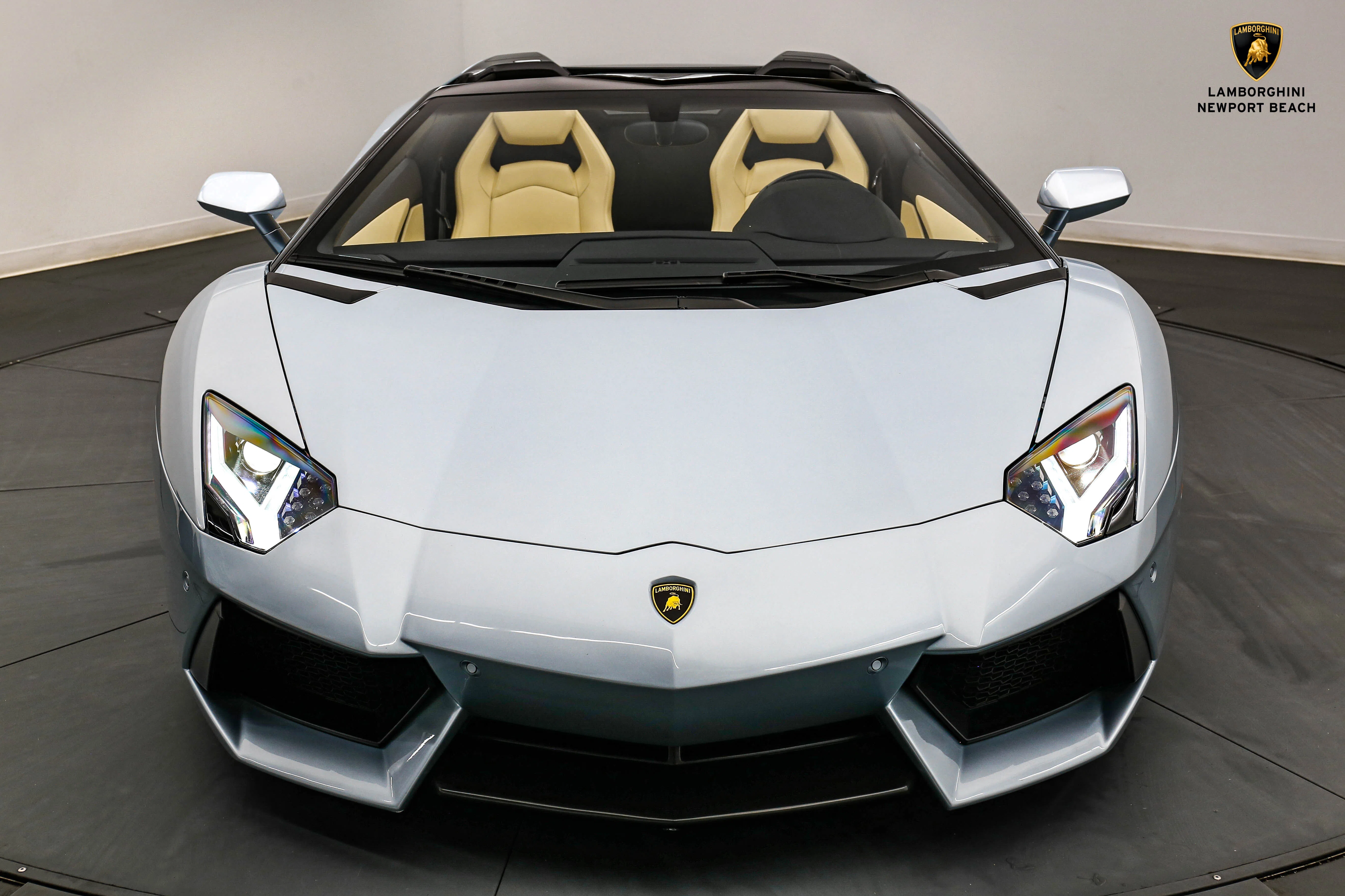 2013 Lamborghini Aventador LP700-4 Roadster for sale, exterior, Azzuro Thetys
