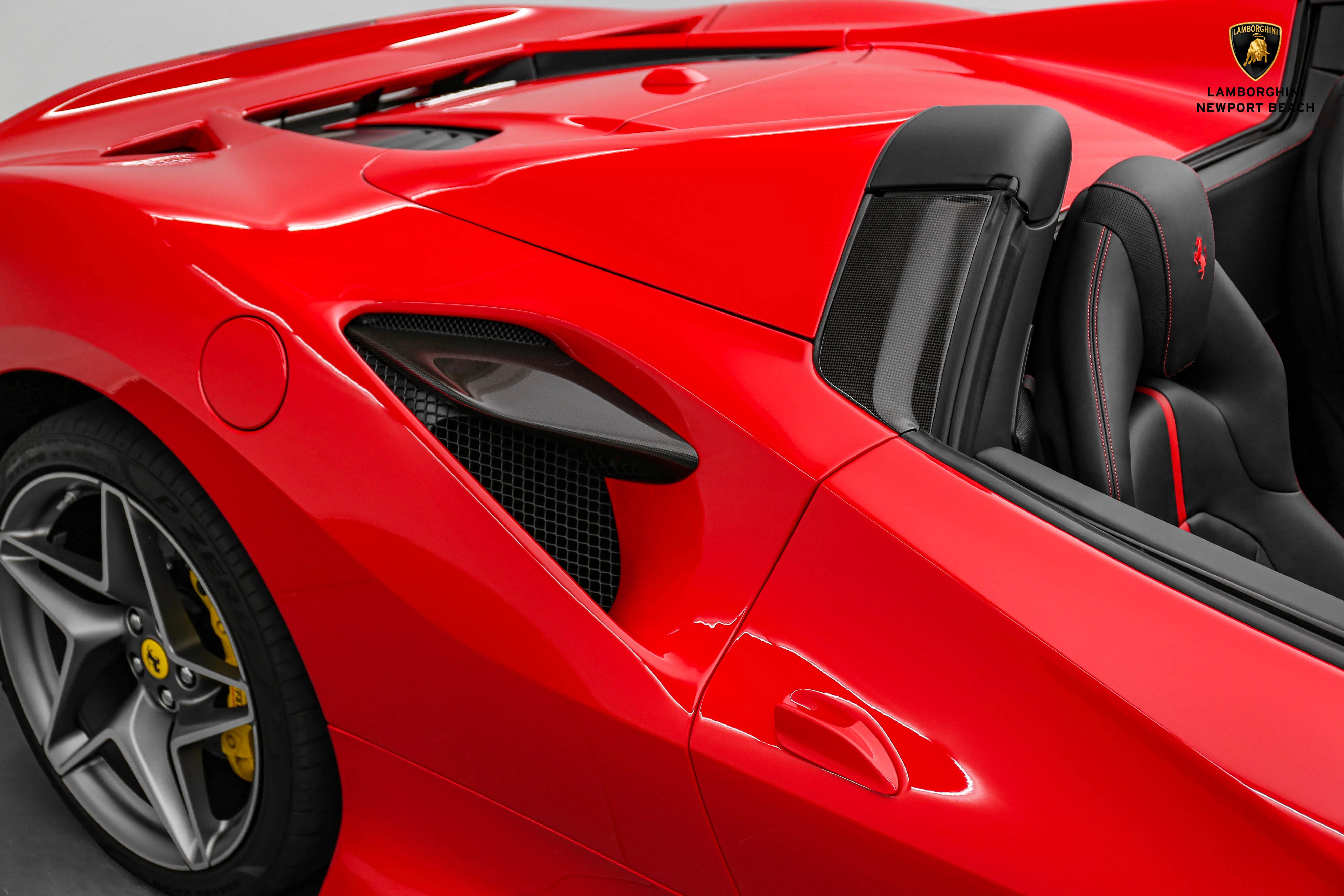 2021 Ferrari F8 Spider for sale, exterior, Rosso Corsa