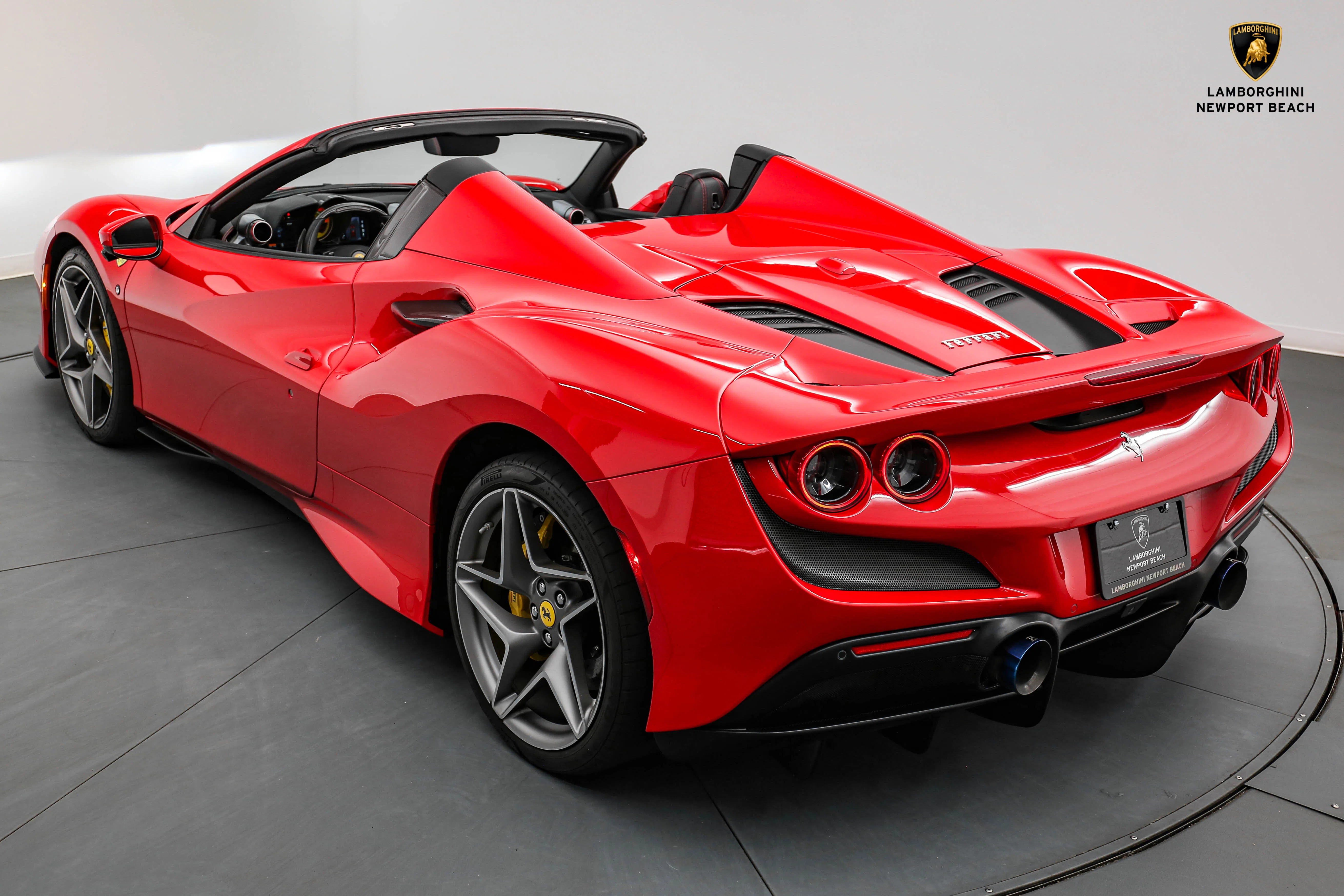 2021 Ferrari F8 Spider for sale, exterior, Rosso Corsa