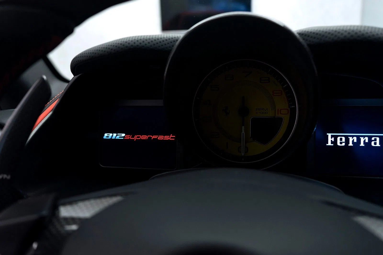 2018 Ferrari 812 Superfast interior