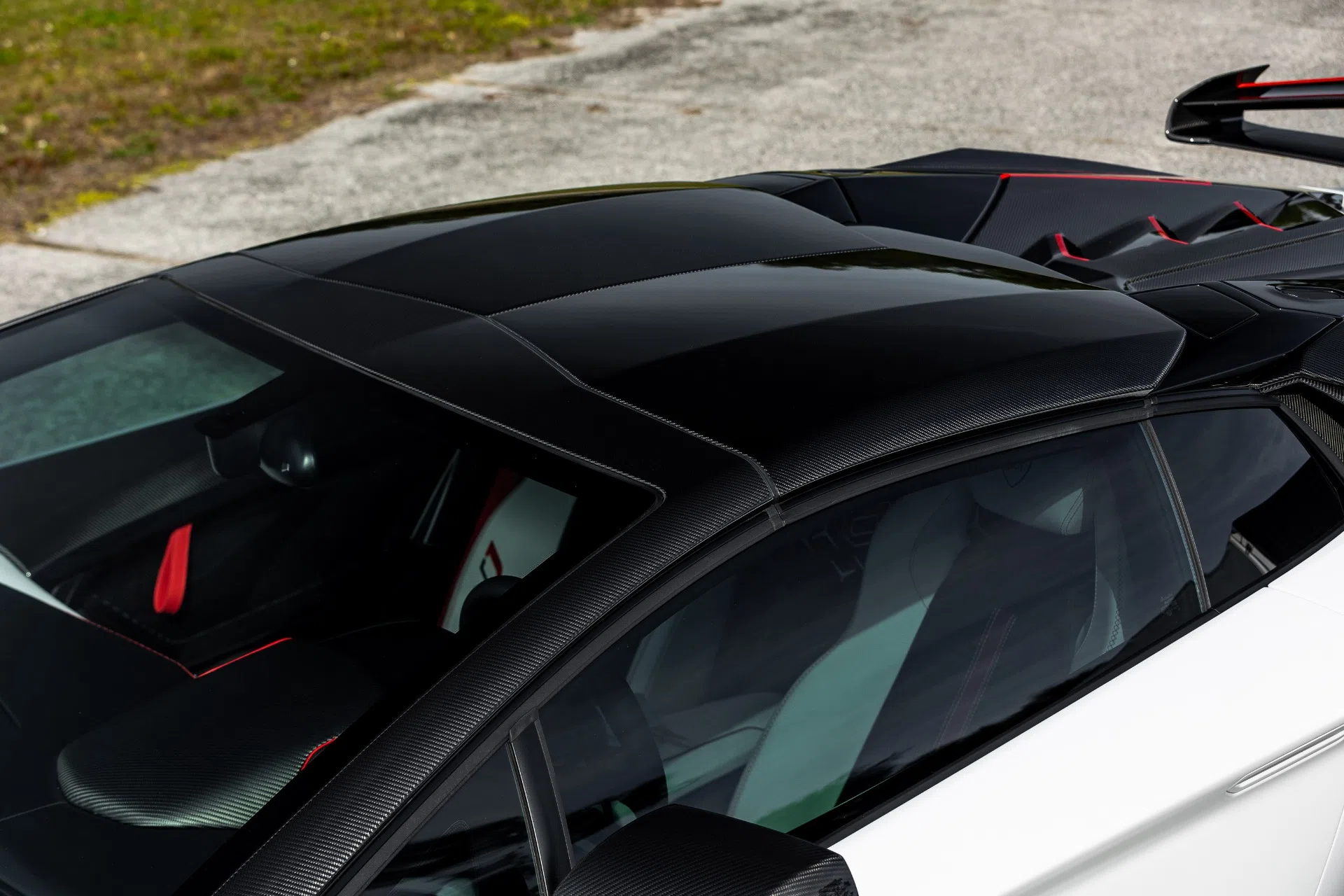 2021 Lamborghini Aventador for sale, exterior, Bianco Phanes Matte Finish