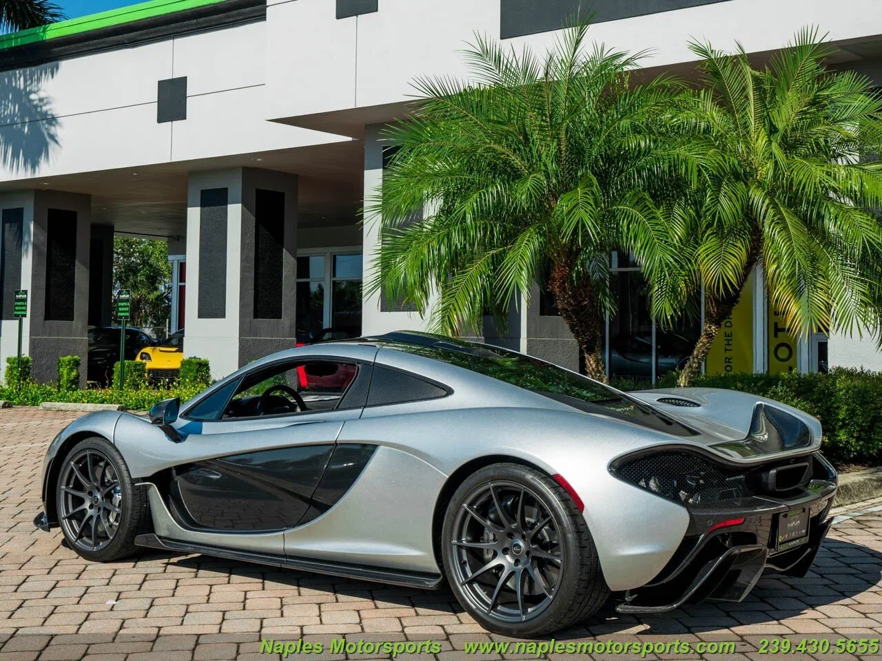 2015 McLaren P1 for sale, exterior, Titanium Silver