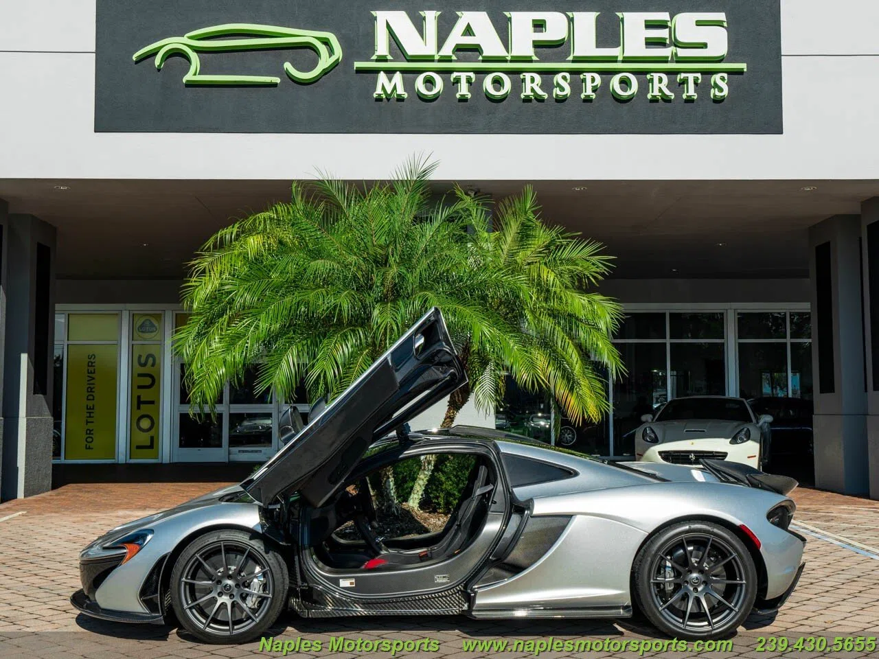 2015 McLaren P1 for sale, exterior, Titanium Silver
