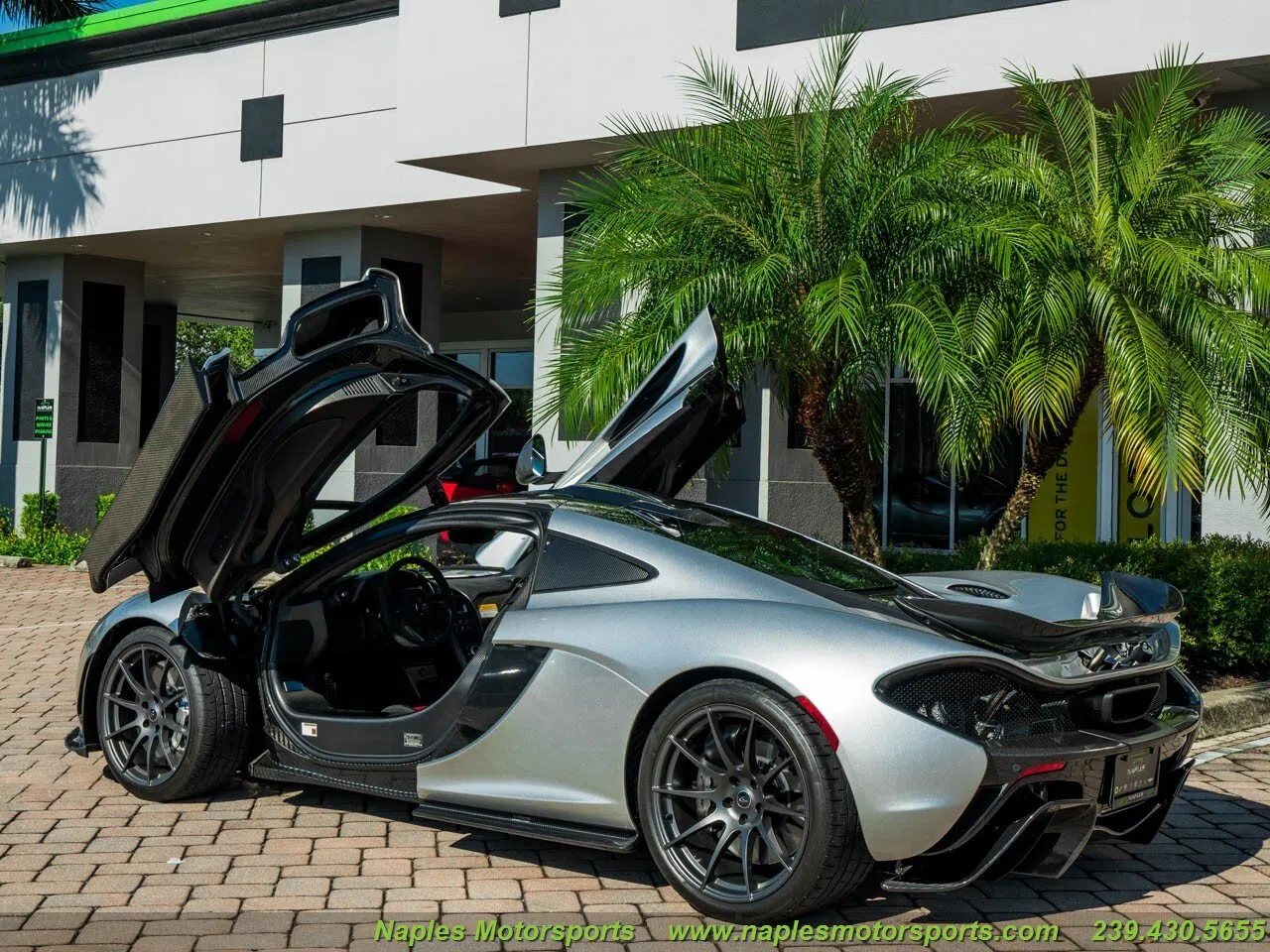 2015 McLaren P1 for sale, exterior, Titanium Silver