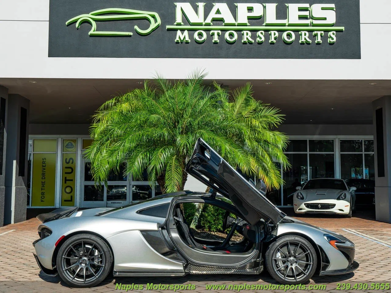 2015 McLaren P1 for sale, exterior, Titanium Silver