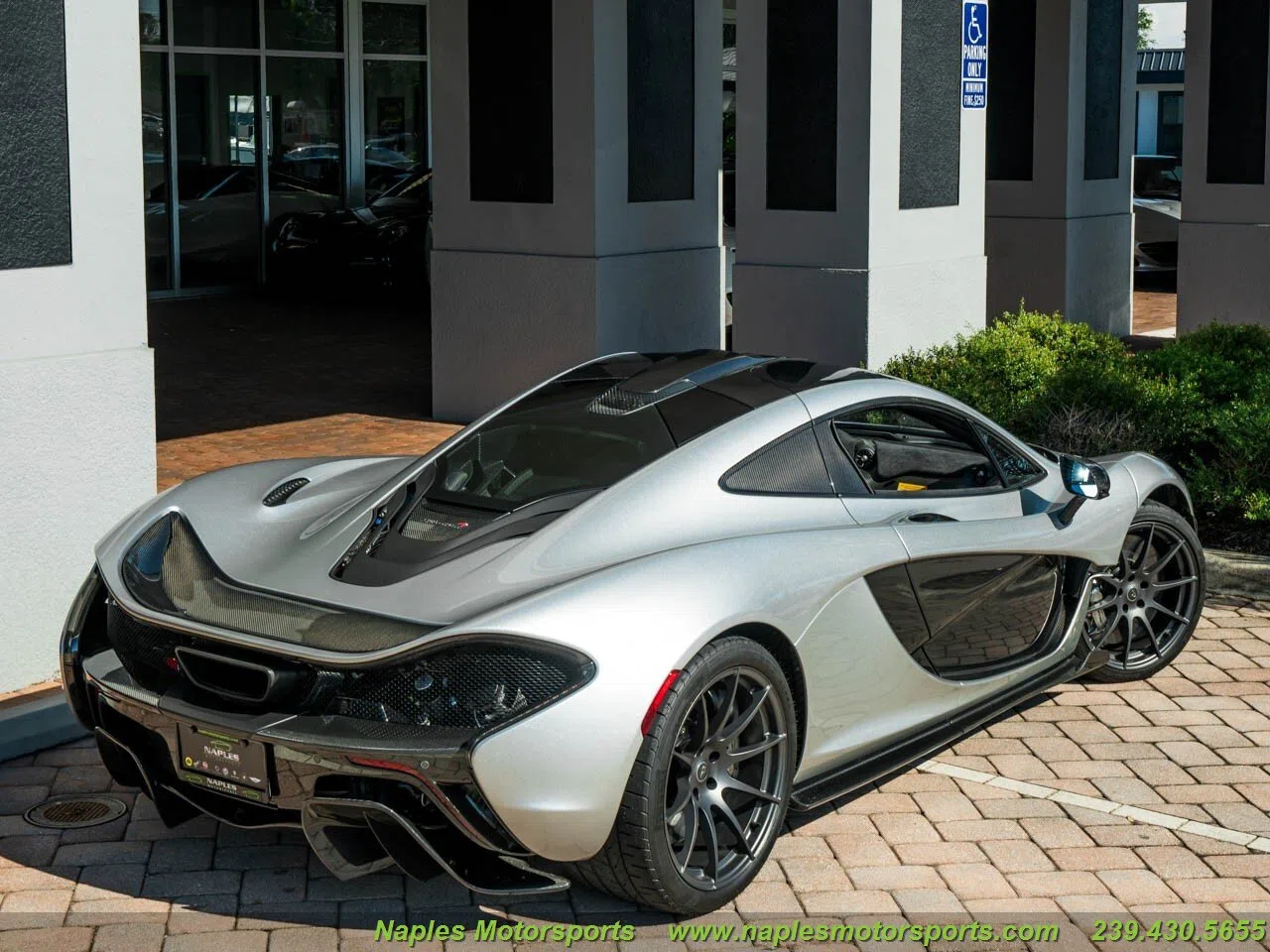 2015 McLaren P1 for sale, exterior, Titanium Silver