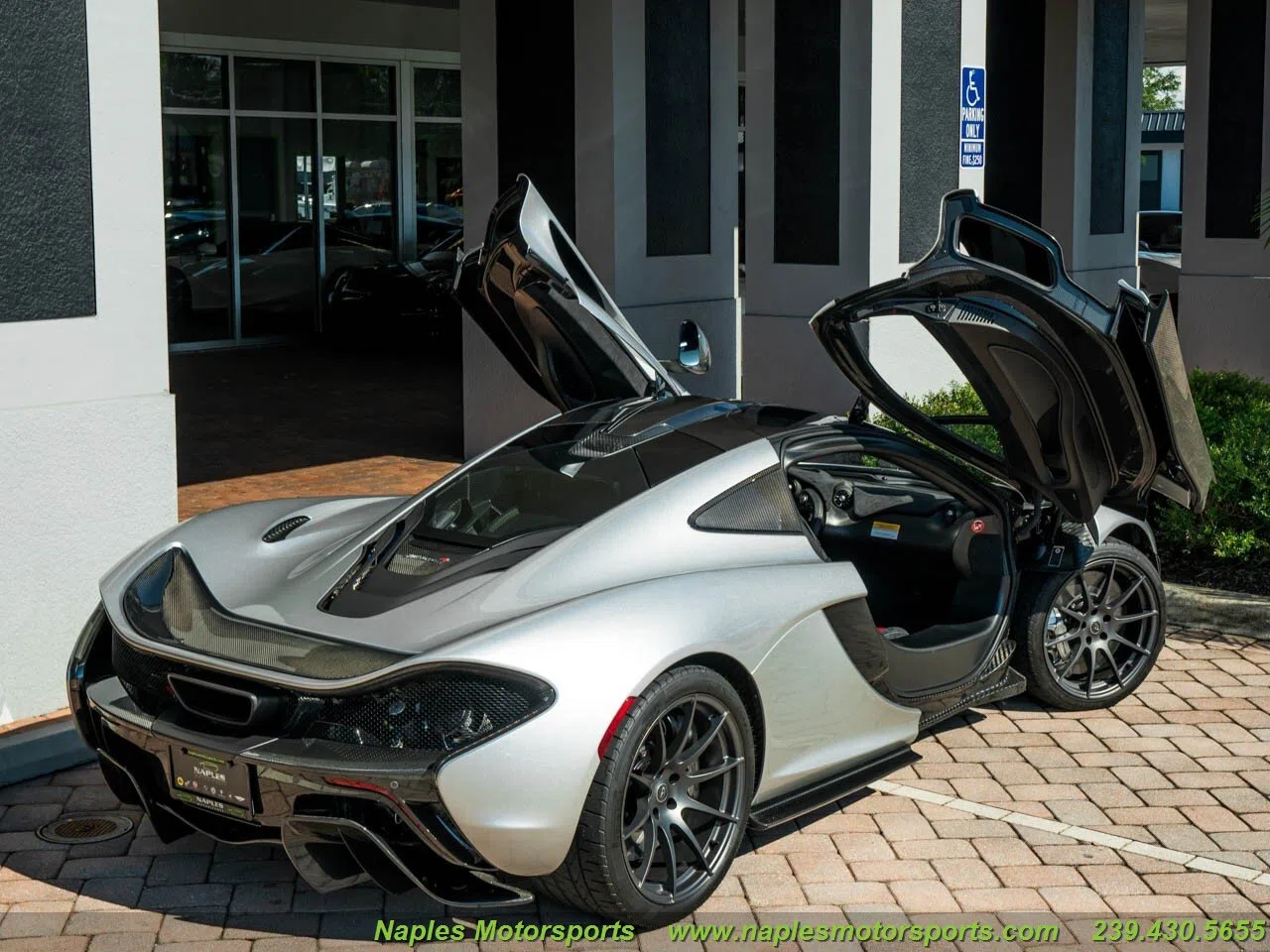 2015 McLaren P1 for sale, exterior, Titanium Silver