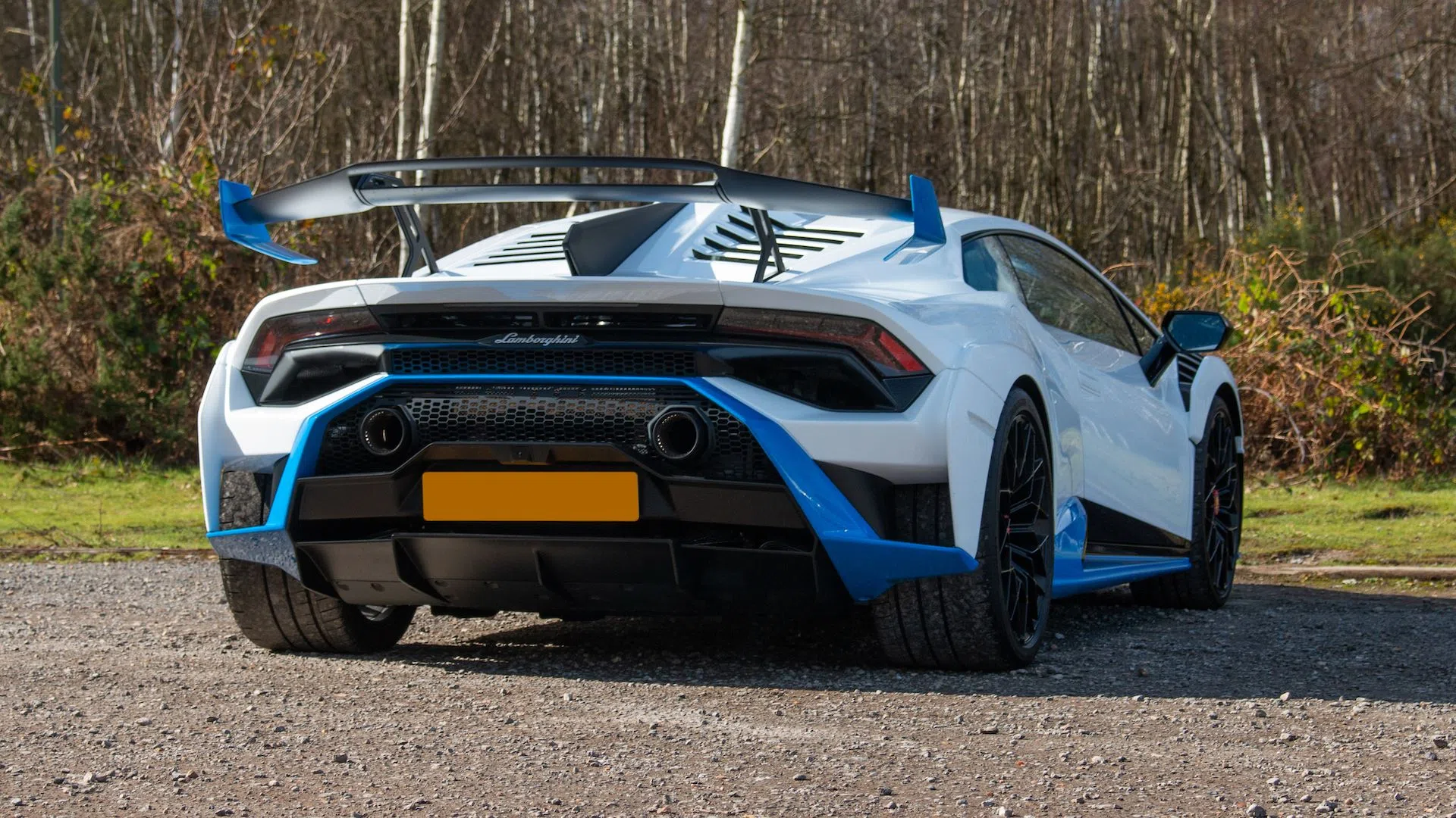 2021 Lamborghini Huracn STO for sale, exterior, Bianoco Asopo