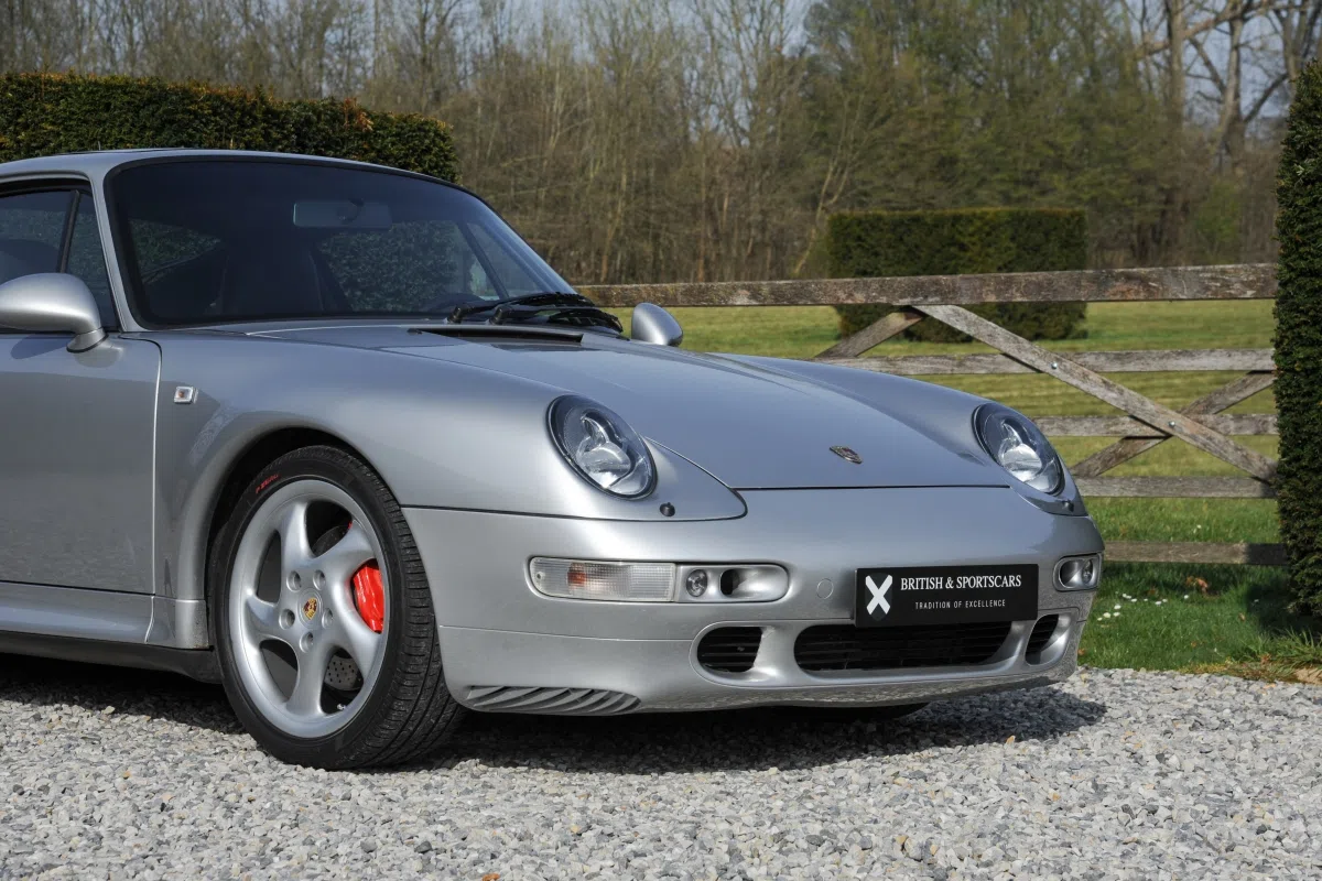1996 Porsche 993 Carrera 4S - X51 for sale, exterior, Silver Metallic