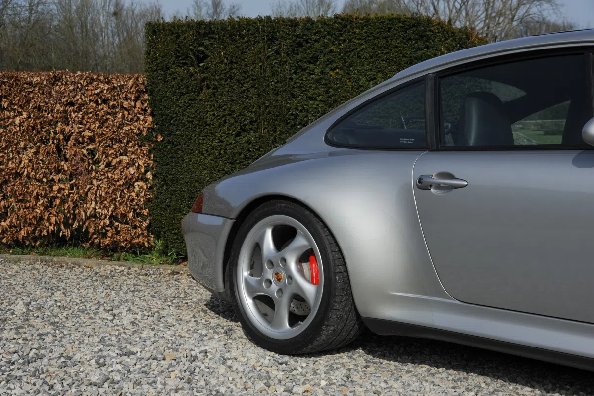 1996 Porsche 993 Carrera 4S - X51 for sale, exterior, Silver Metallic