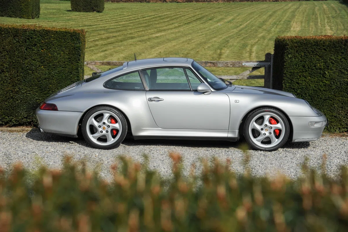1996 Porsche 993 Carrera 4S - X51 for sale, exterior, Silver Metallic
