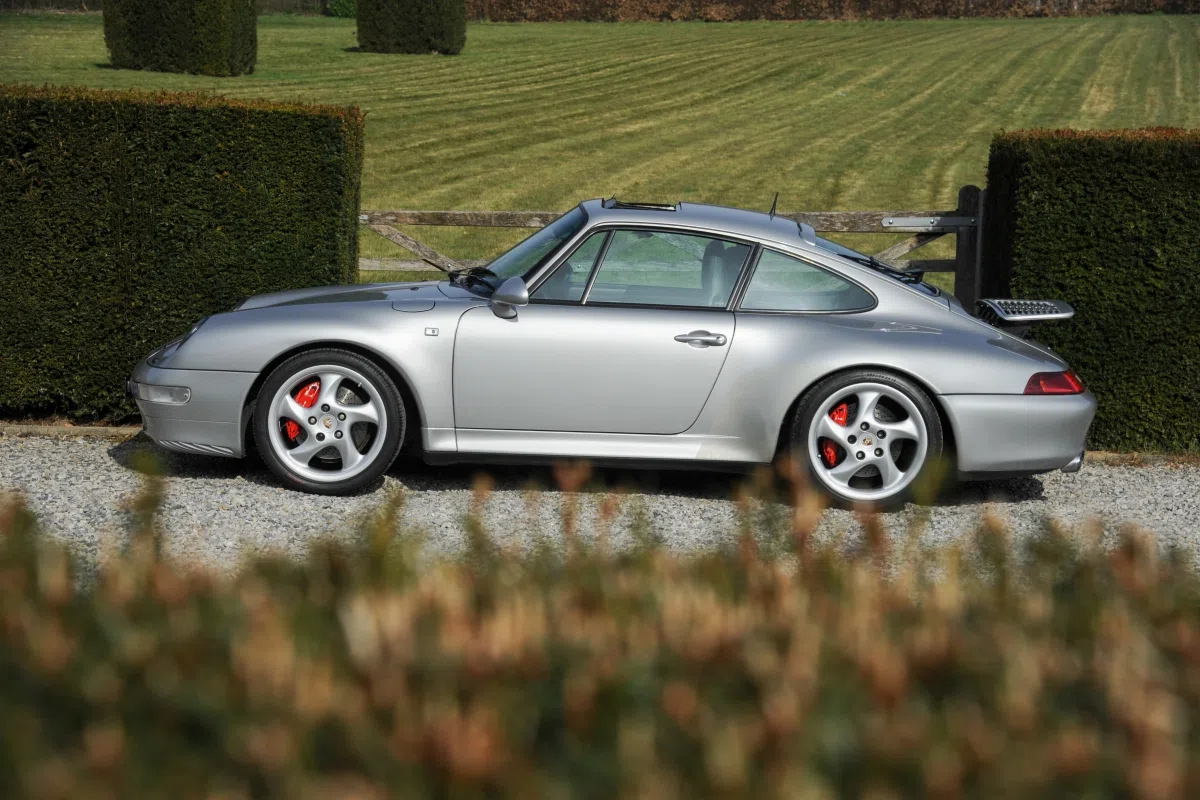 1996 Porsche 993 Carrera 4S - X51 for sale, exterior, Silver Metallic