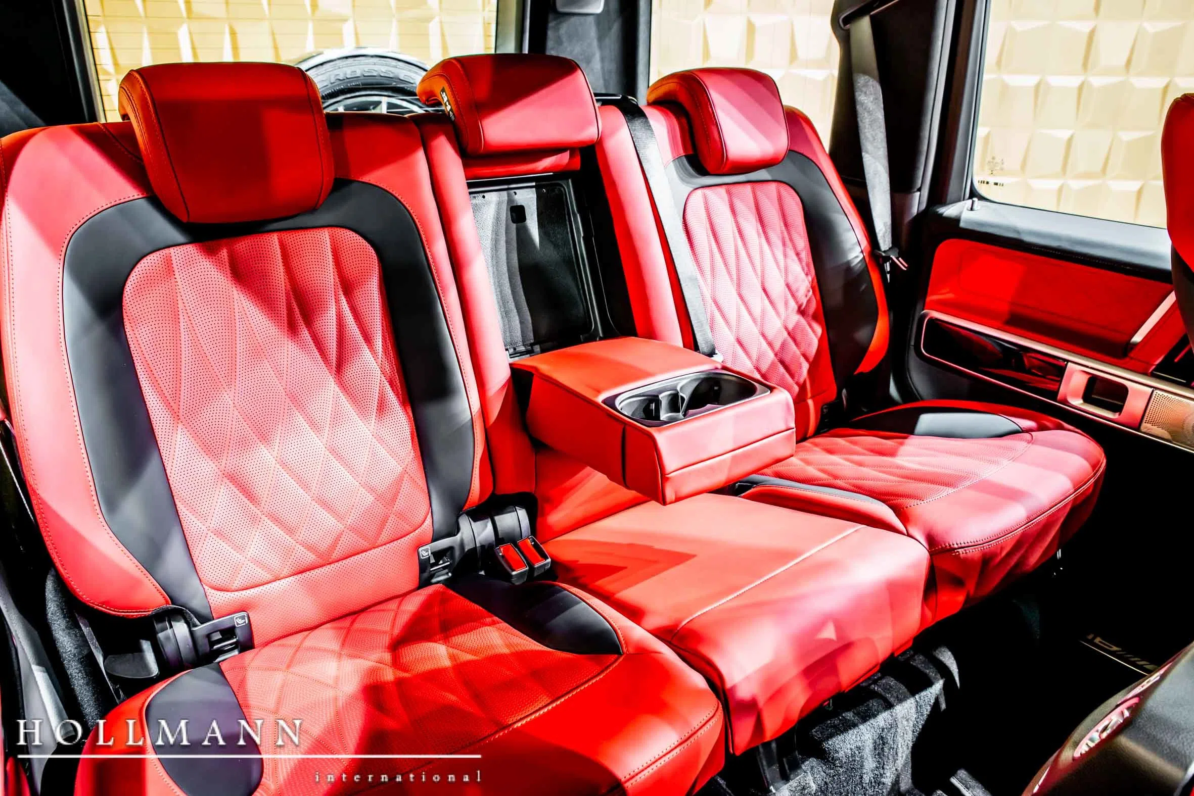 2019 BRABUS G 700 interior, seats, Designo Leder Nappa Classicrot/schwarz