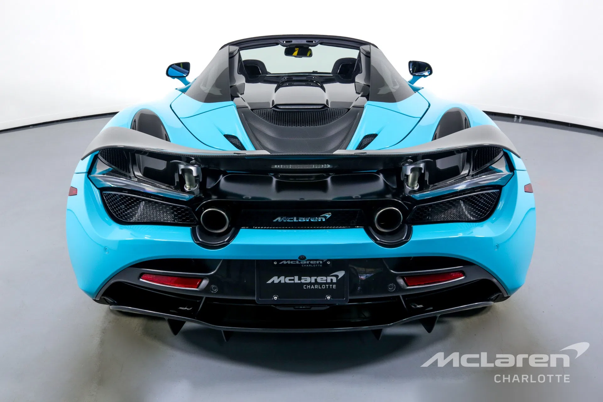2022 McLaren 720S Spider for sale, exterior, Tokyo Cyan