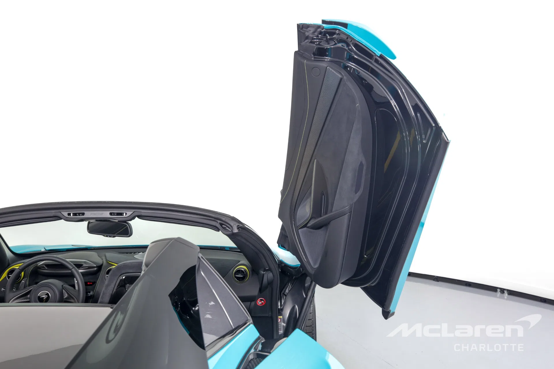 2022 McLaren 720S Spider for sale, exterior, Tokyo Cyan