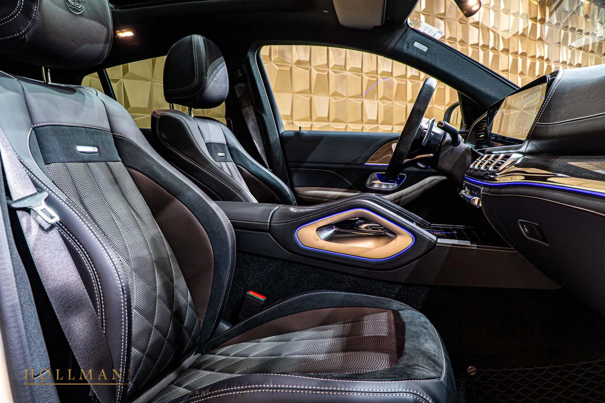Mercedes-Benz GLE 63 S AMG interior, seats, Leather Black/ anthracite
