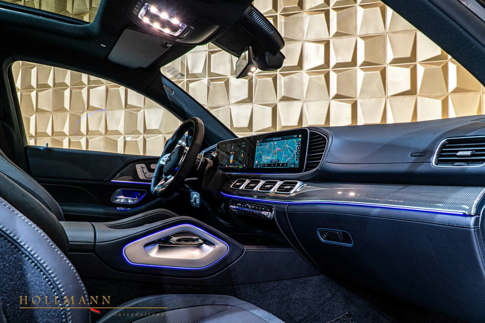 Mercedes-Benz GLE 63 S AMG interior, Leather Black/ anthracite