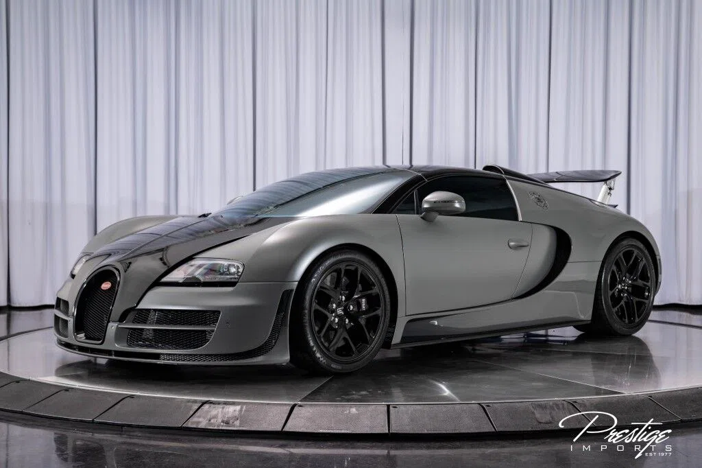 2014 Bugatti Veyron for sale, front three-quarter view