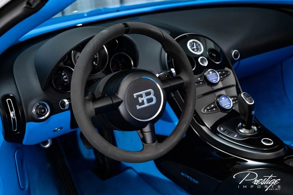 2014 Bugatti Veyron interior