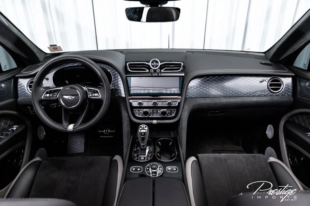 2021 Bentley Bentayga Speed interior, dashboard