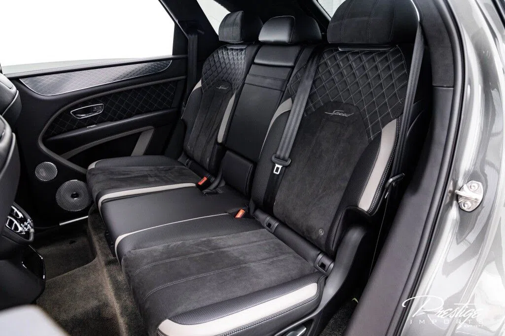 2021 Bentley Bentayga Speed interior, seats