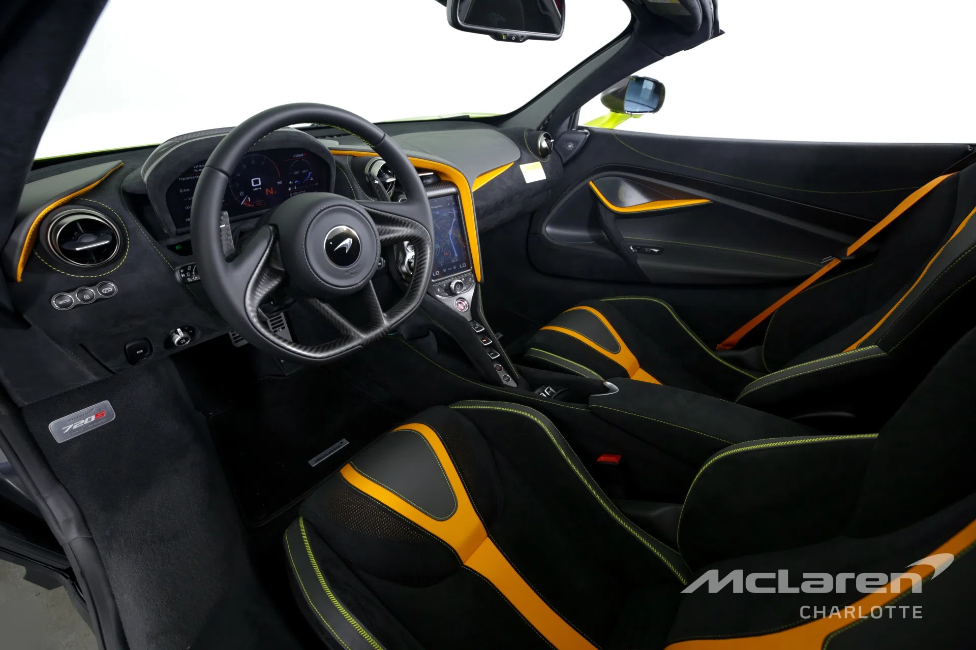 2022 McLaren 720S Spider Performance interior