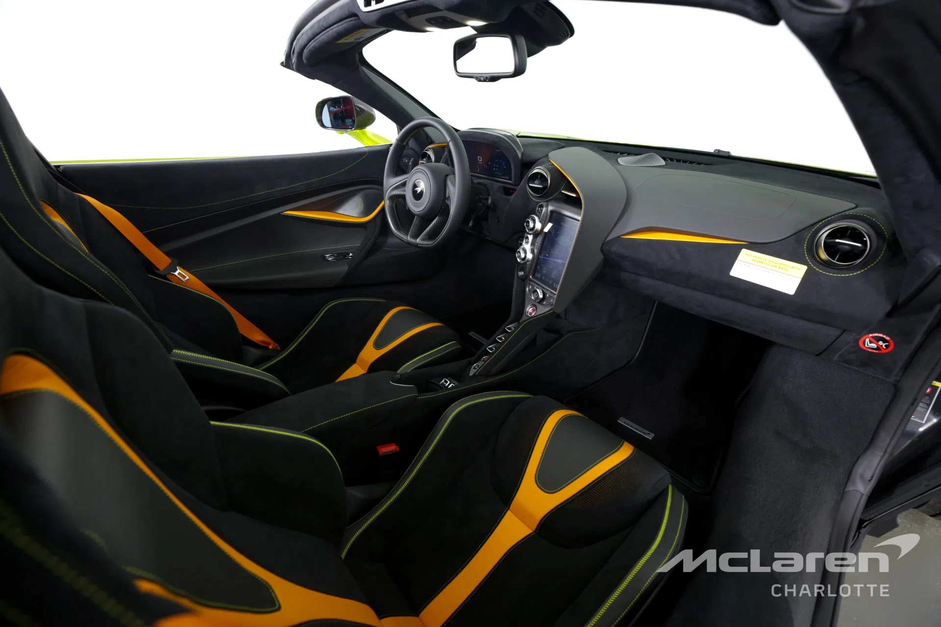 2022 McLaren 720S Spider Performance interior