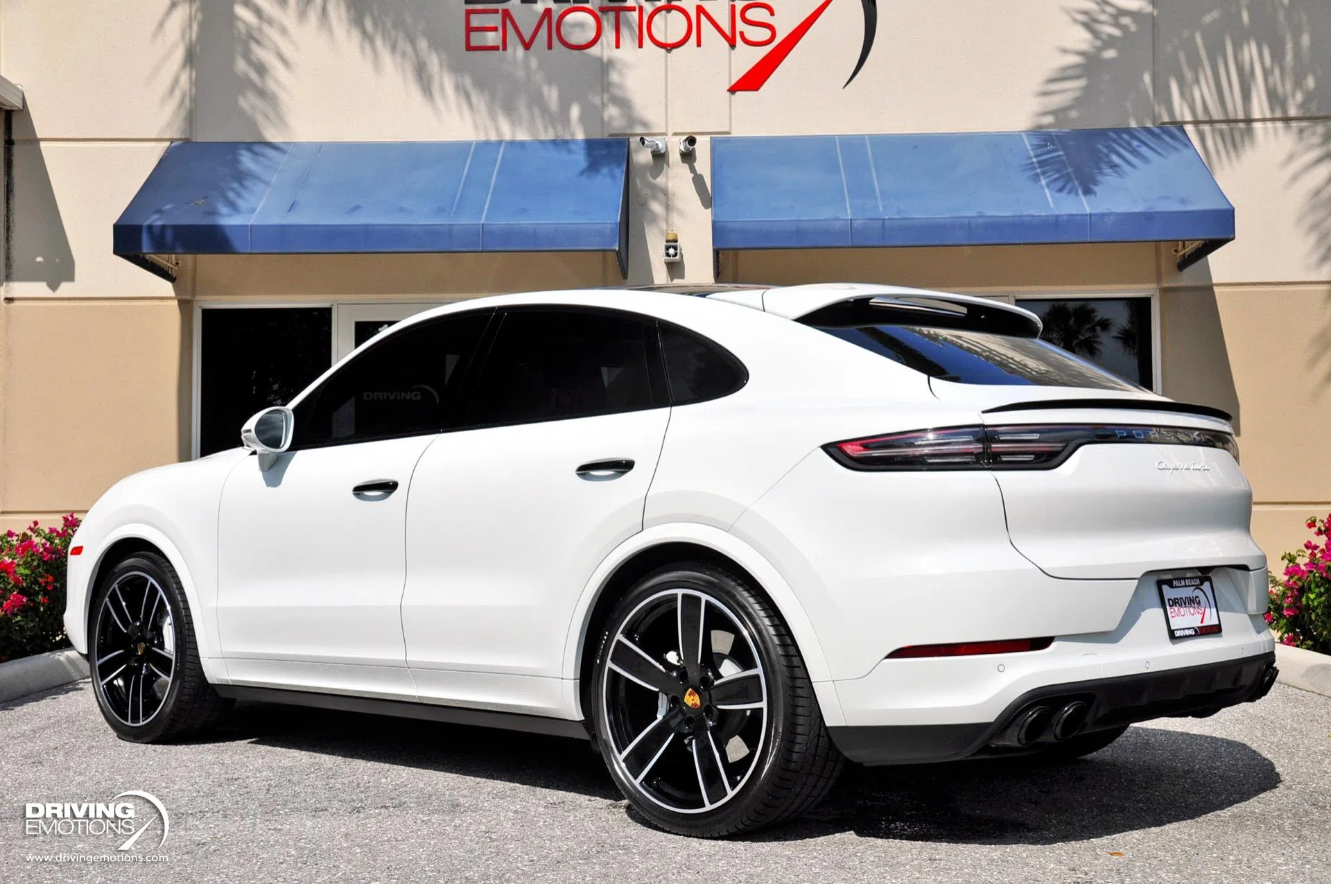 2021 Porsche Cayenne Turbo for sale, exterior, WHITE