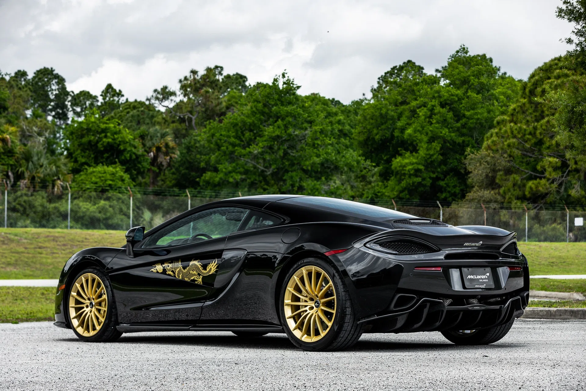 2019 McLaren 570GT for sale, exterior, Obsidian Black