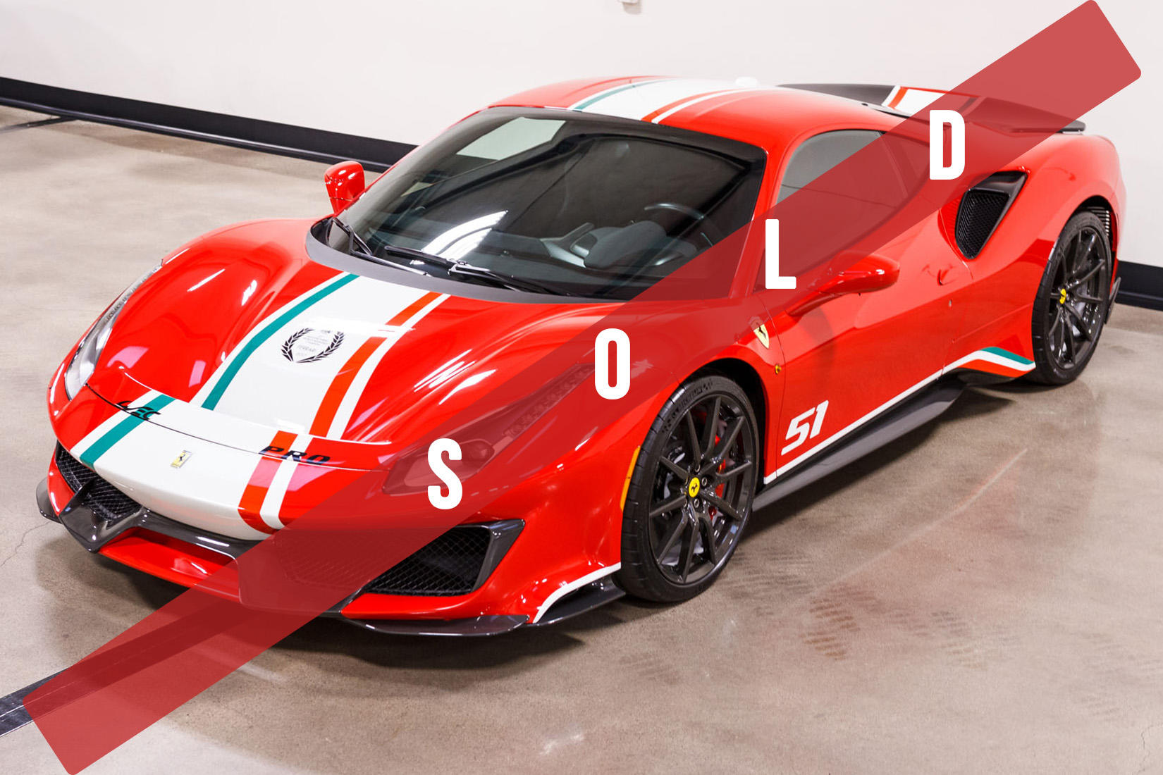 2019 Ferrari 488 Pista Piloti