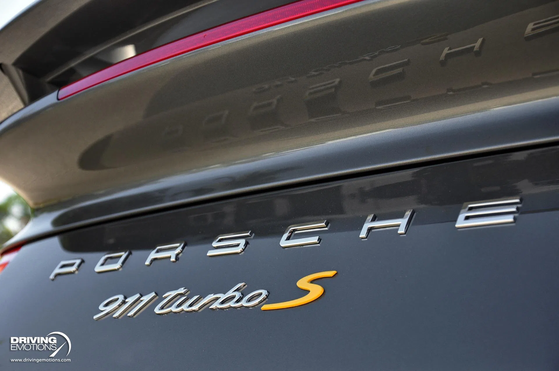 2017 Porsche 911 Turbo S, detail
