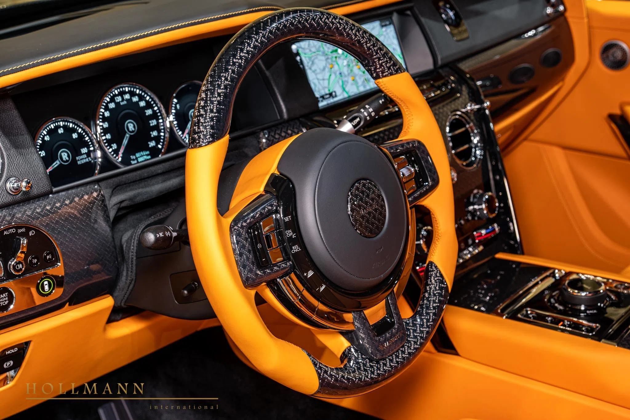 2022 Mansory Cullinan Black Badge interior