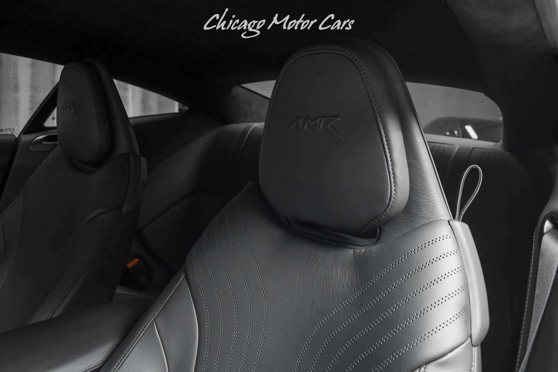 2020 Aston Martin DB11 AMR V12 Coupe interior, Phantom Grey