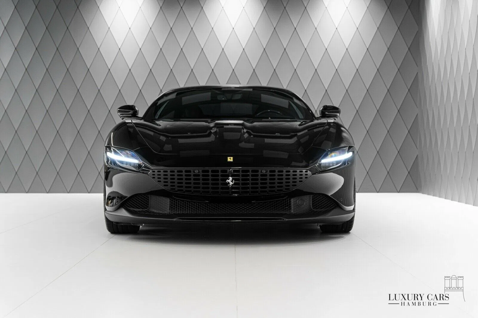 2022 Ferrari Roma for sale, exterior, Nero Daytona
