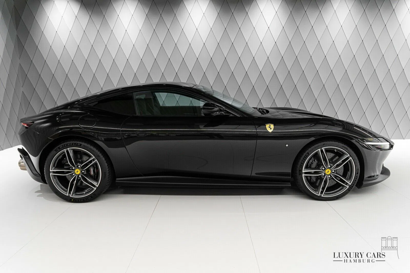 2022 Ferrari Roma for sale, exterior, Nero Daytona