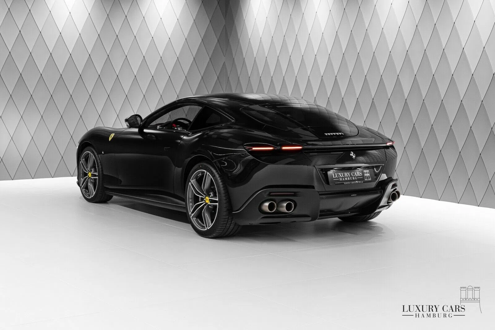 2022 Ferrari Roma for sale, exterior, Nero Daytona