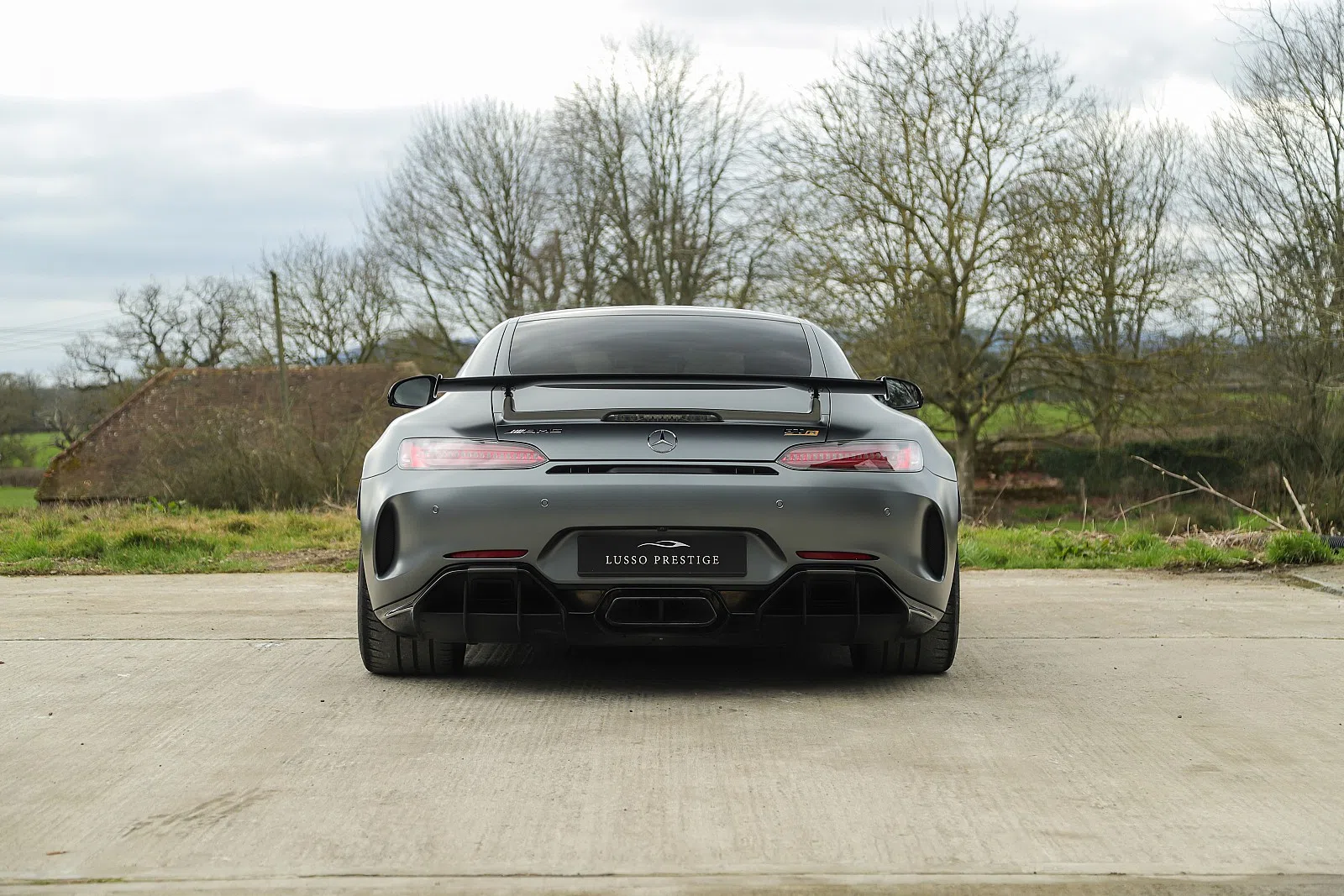 2018 Mercedes-AMG GT R for sale, exterior, Designo Selenite Grey Magno