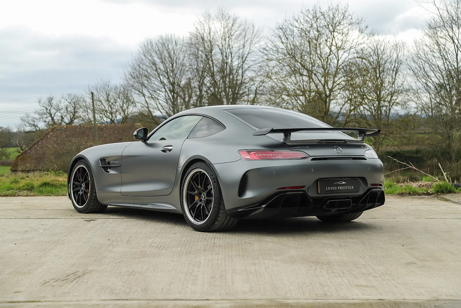 2018 Mercedes-AMG GT R for sale, exterior, Designo Selenite Grey Magno