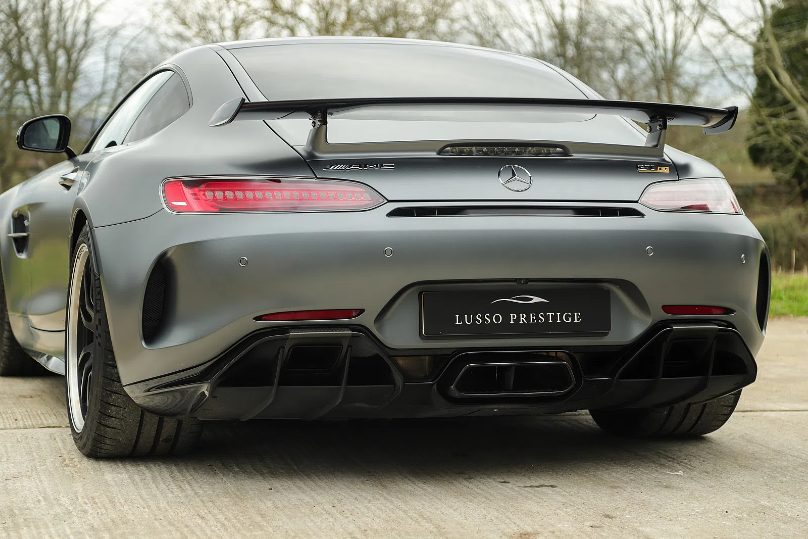 2018 Mercedes-AMG GT R for sale, exterior, Designo Selenite Grey Magno