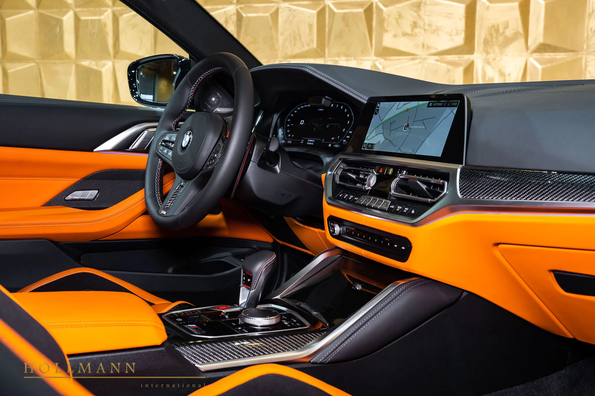 2022 BMW M4 Competition Coupe interior, dashboard