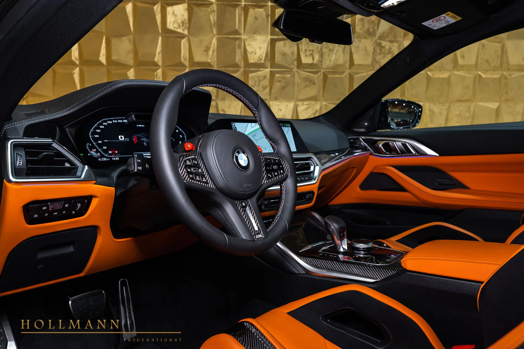 2022 BMW M4 Competition Coupe interior