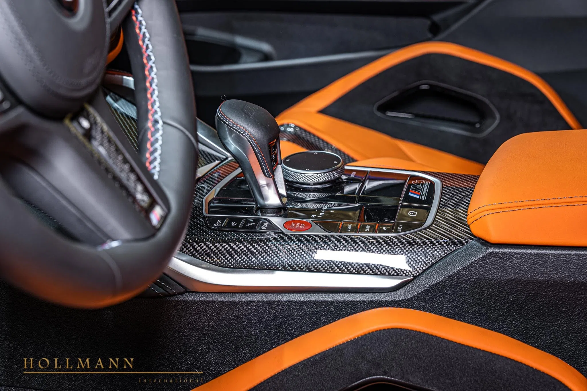 2022 BMW M4 Competition Coupe interior, center console