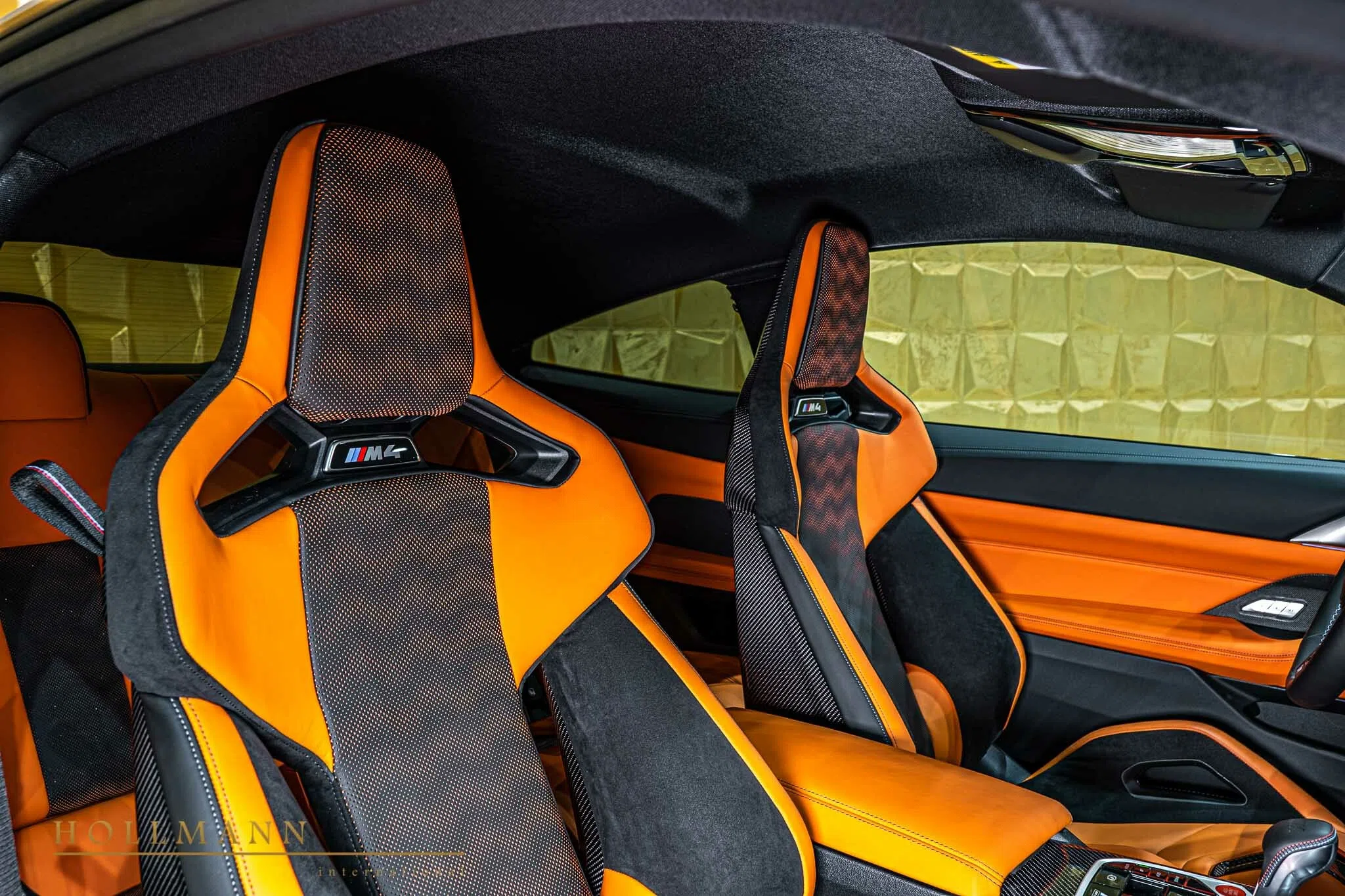2022 BMW M4 Competition Coupe interior, seats