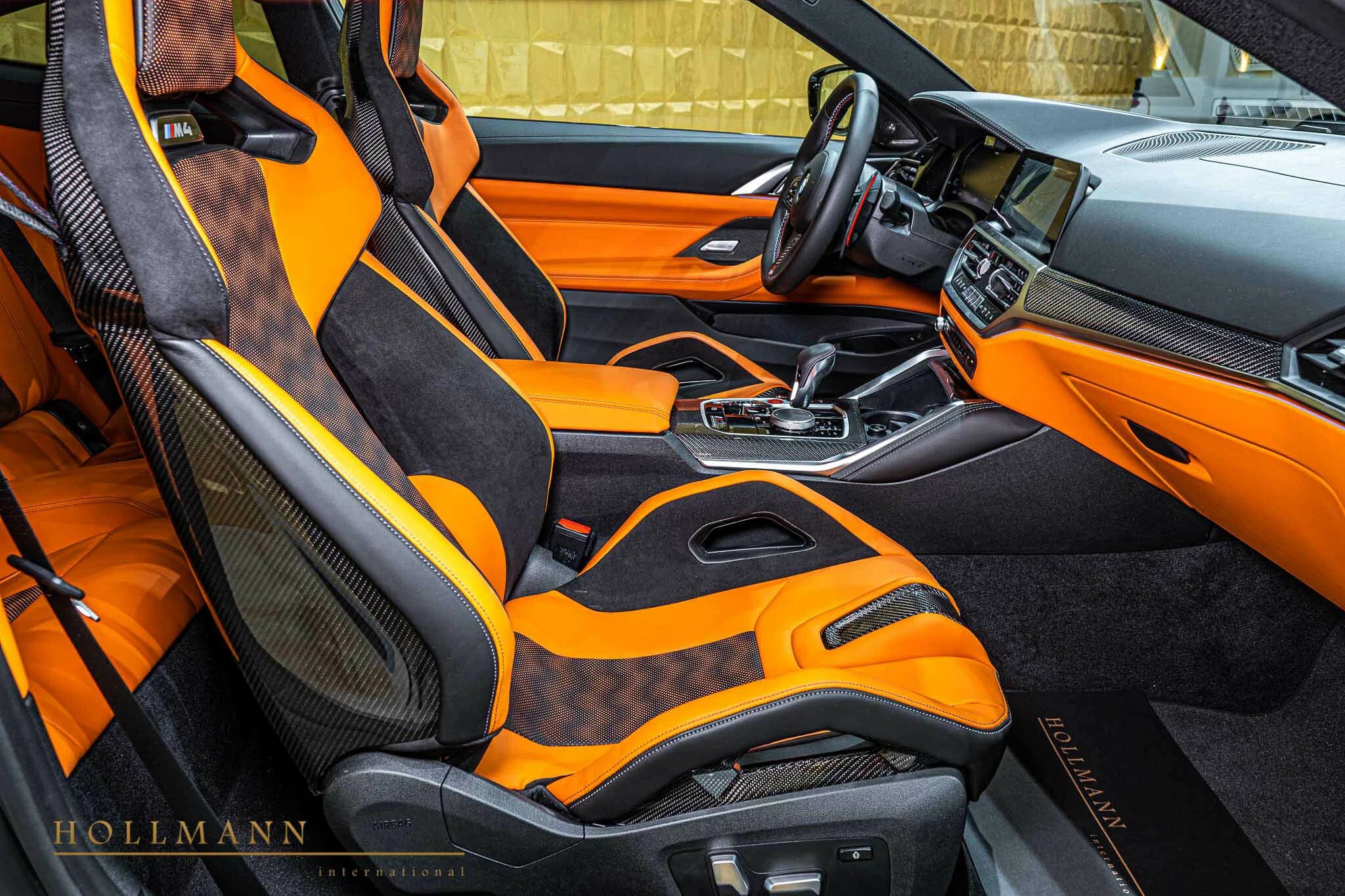 2022 BMW M4 Competition Coupe interior, seats